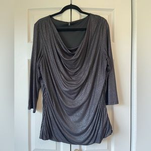 Sparkly - Cowl Neck Tunic